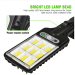 SolarLamp™ | Lampara Solar con Sensor 30w + Control